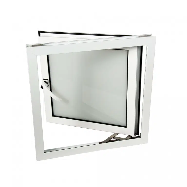Ventana de Aluminio Vidriada de 6mm. Línea AL-42 Proyectante.